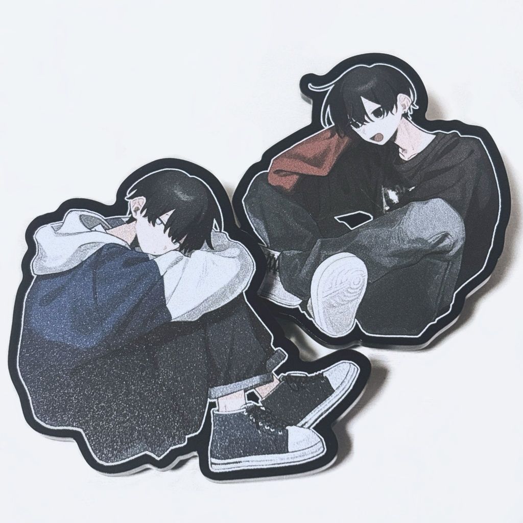 アクリルバッジ2種