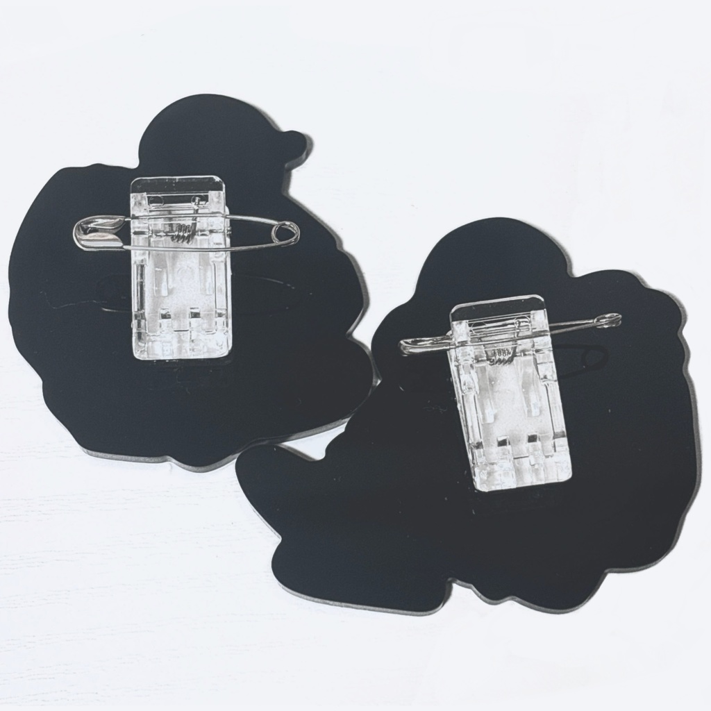 アクリルバッジ2種