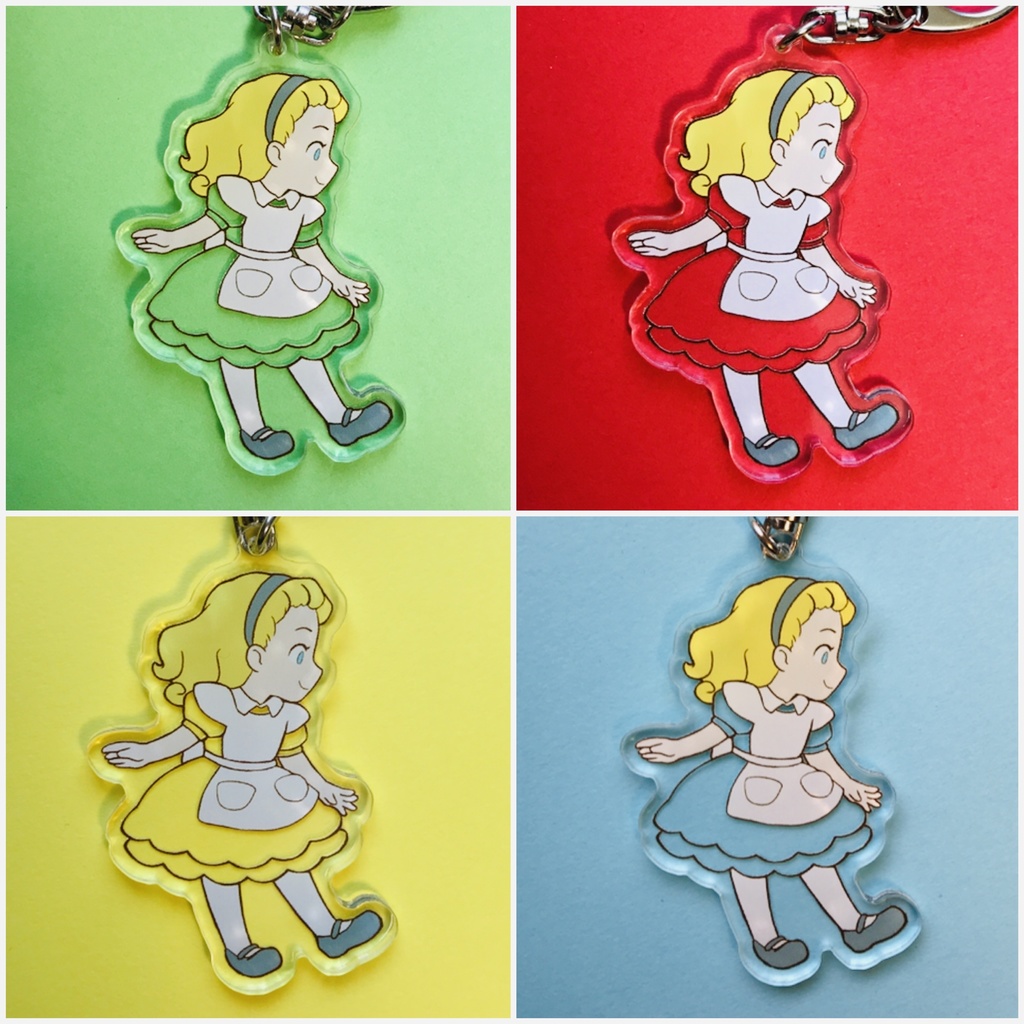 透明ドレス アクキー