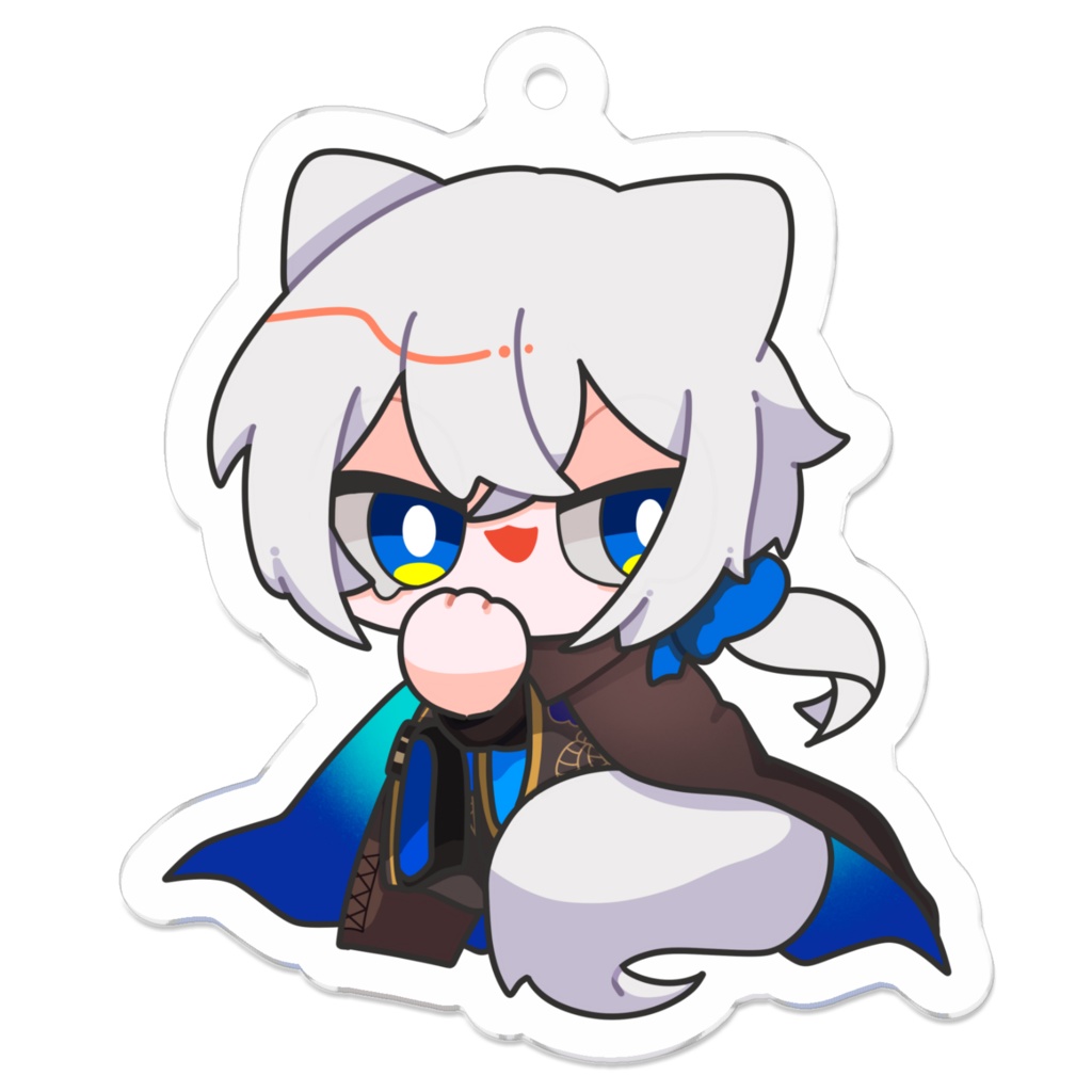 アクリルキーホルダー 雪狼(せつろー)