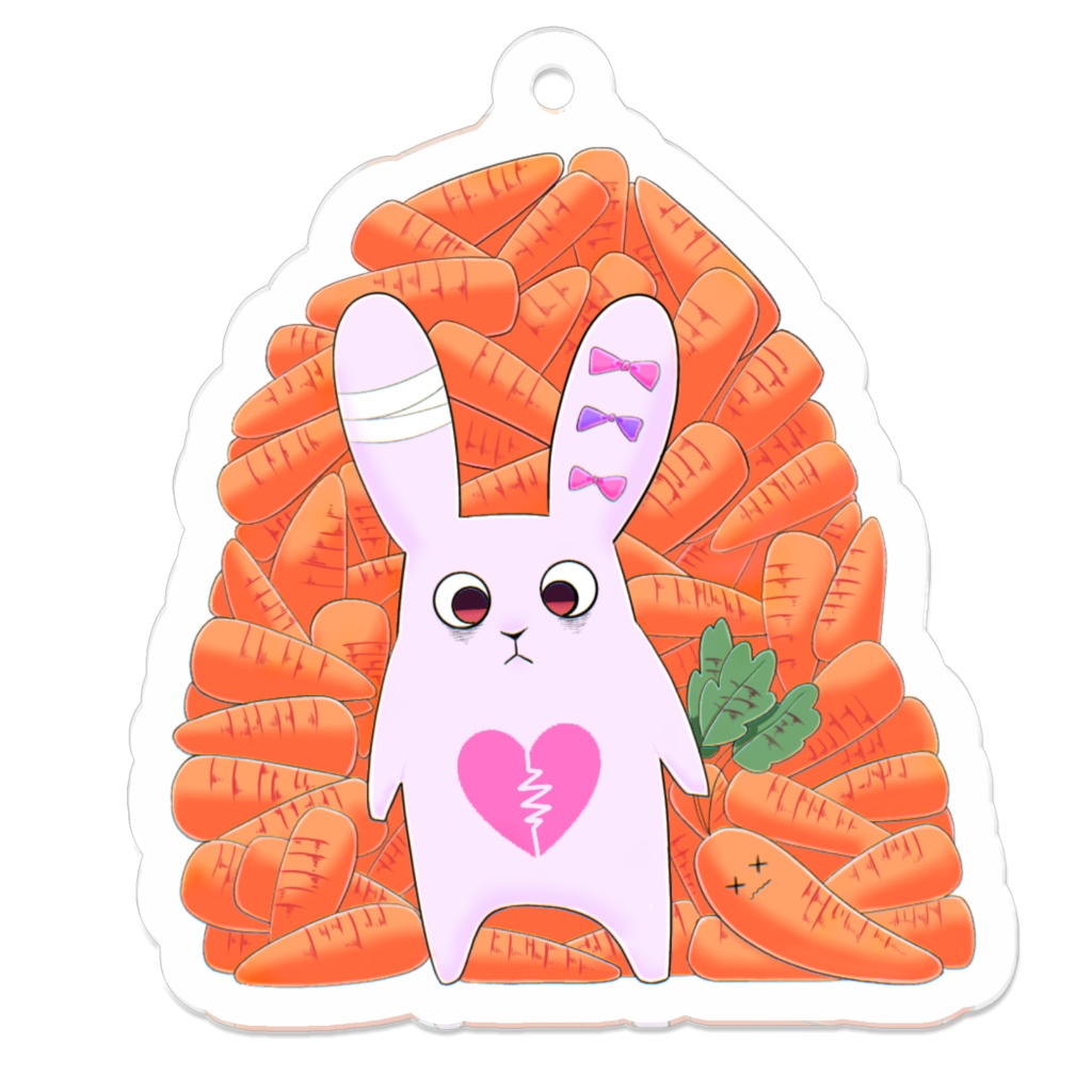 さいこ♡らびっとアクリルキーホルダー(ロゴなし)