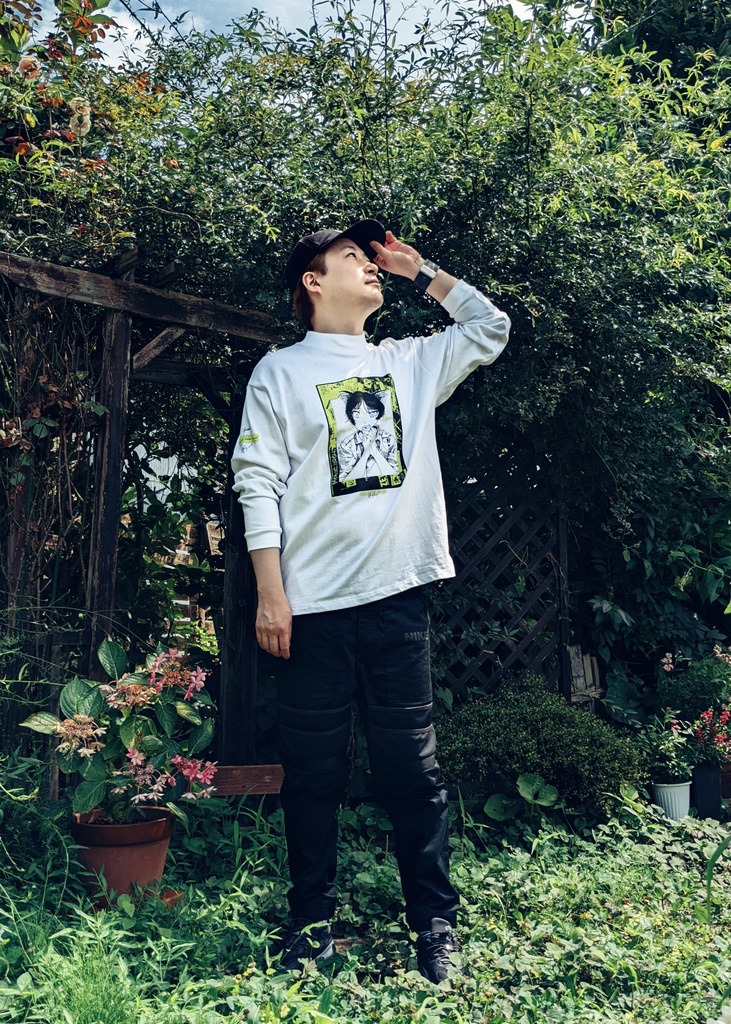 "Neko_chang" U+1F64F MNLS TEE