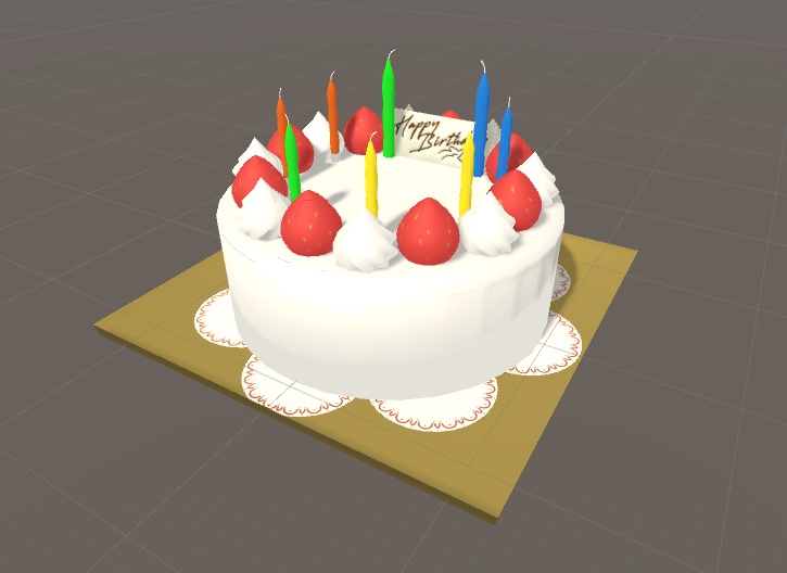 Self Decoration Cake