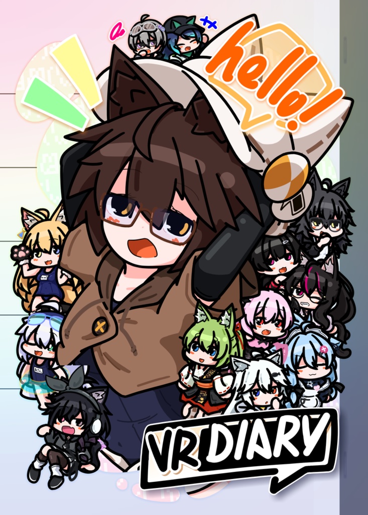 【リアル本】hello! VR DIARY【通販】