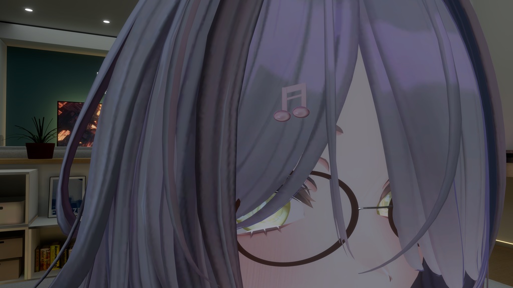 音符のヘアピン