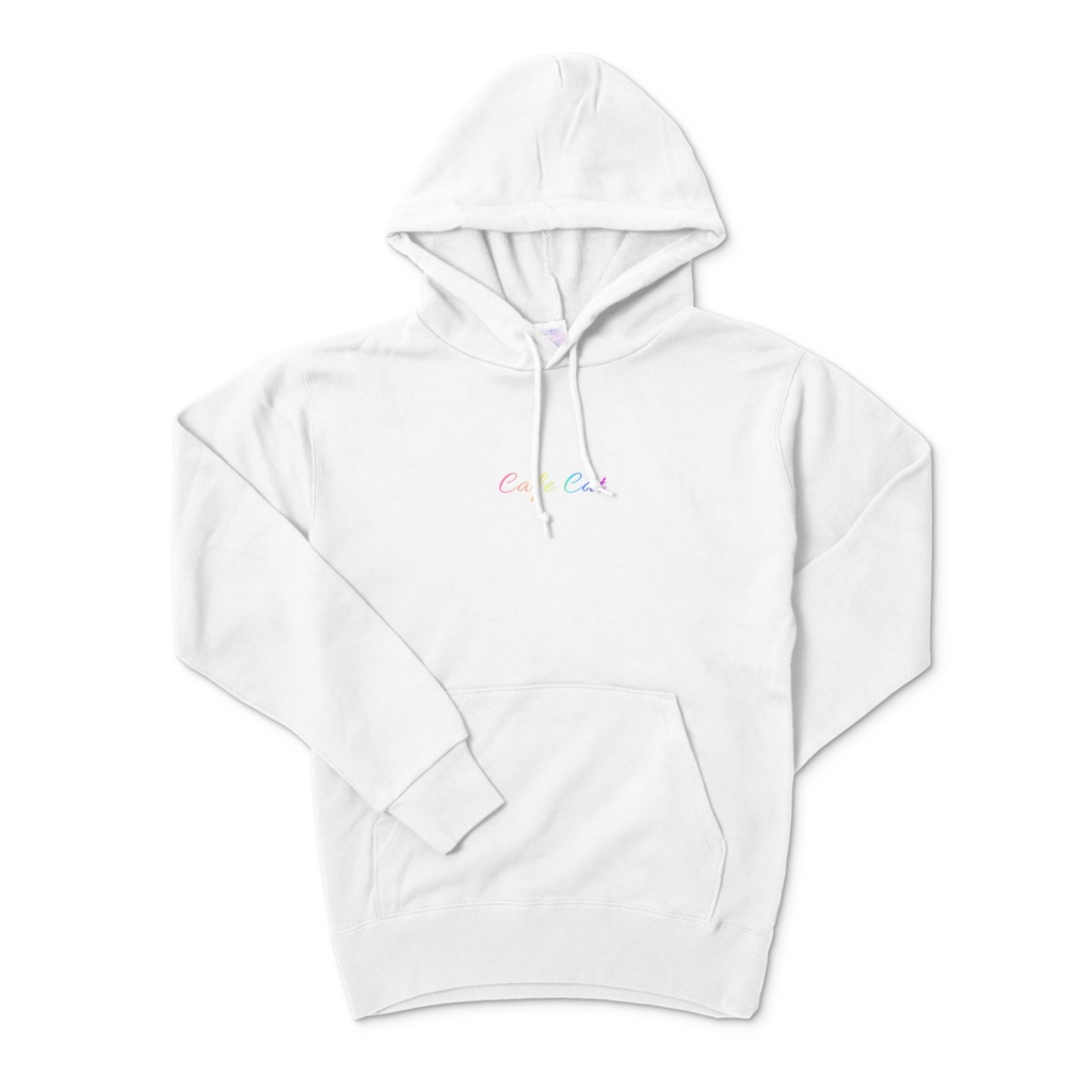 Cafe Cat foodie rainbow [white]