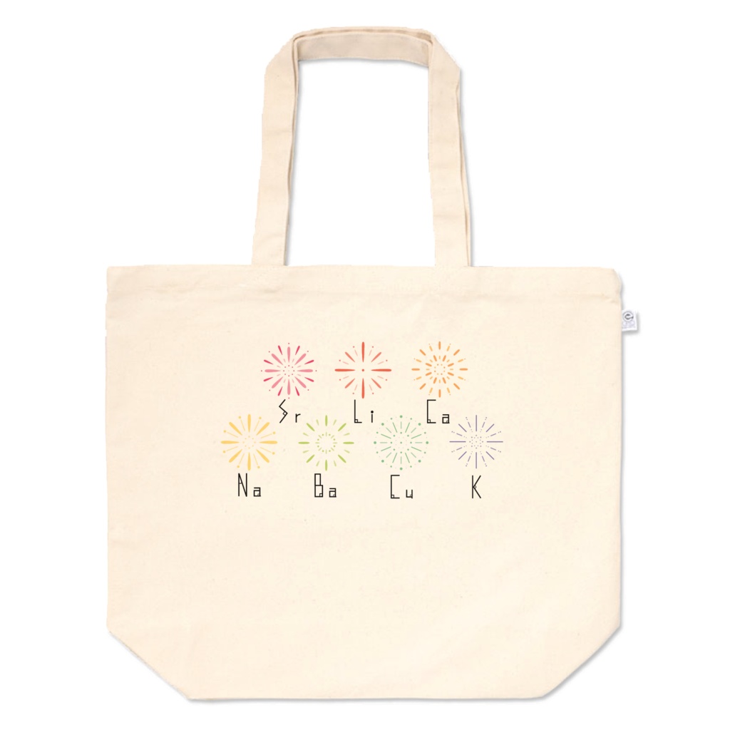 Fireworks tote bag L