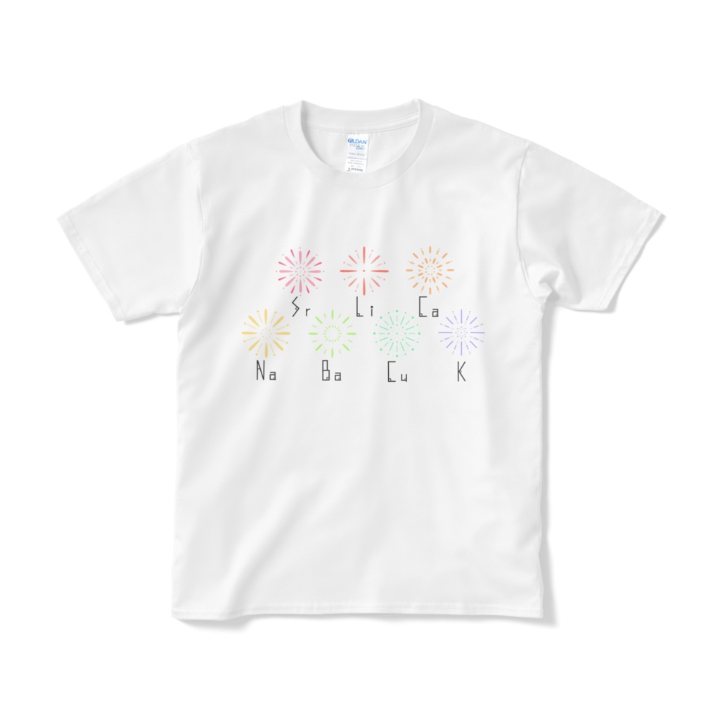 Fireworks t-shirt [white]