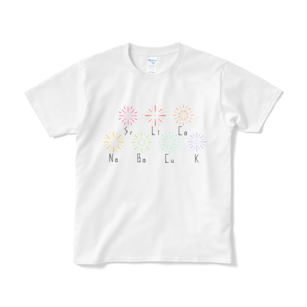 Fireworks t-shirt [white]
