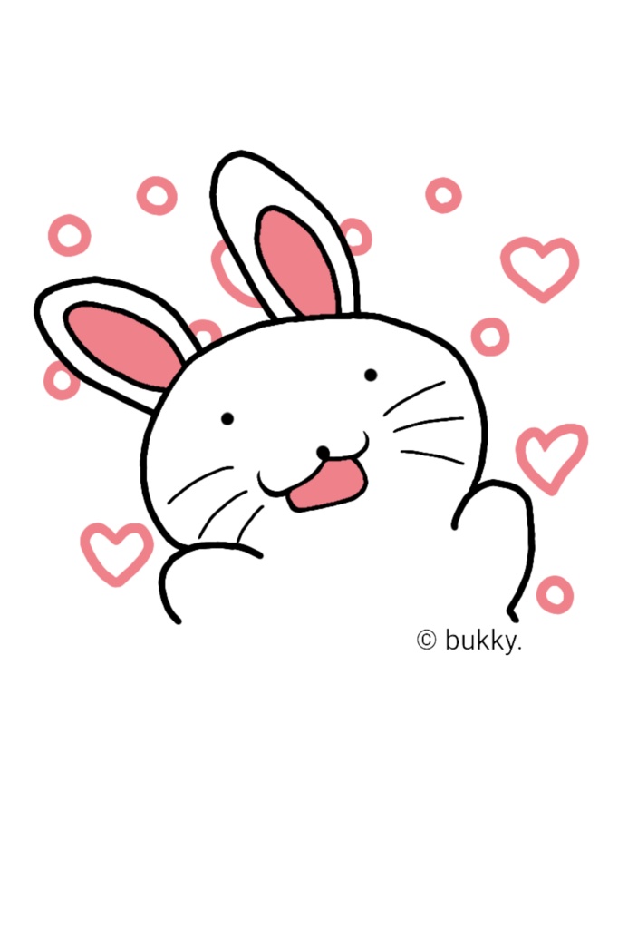 【キッズ】うさぎ彼氏Tシャツ(YUSAちゃん)