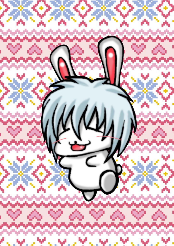 うさぎ彼氏iPhoneケース