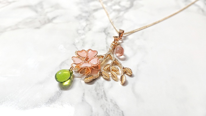 【創作】桜✿ネックレス