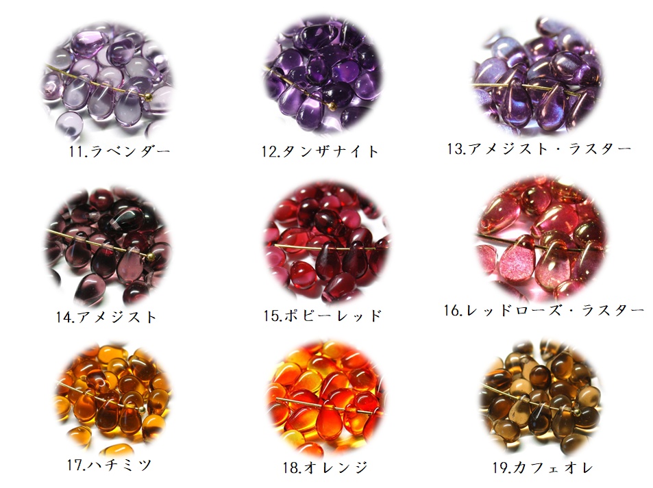 【創作】シンプル・チェコビーズネックレス