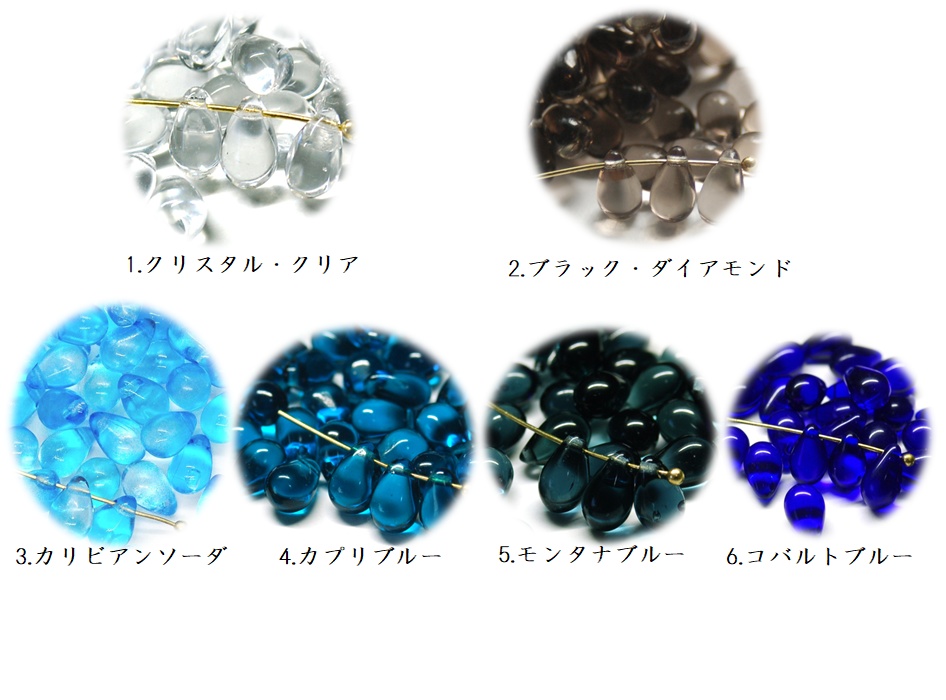 【創作】シンプル・チェコビーズネックレス