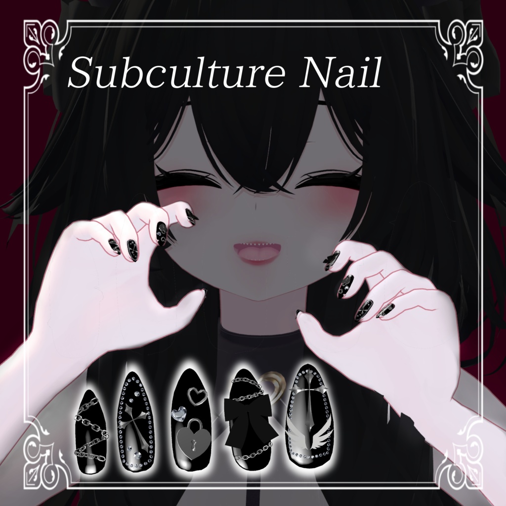 【ルルネ/rurune】サブカルネイル