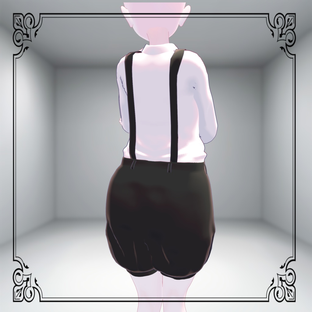 【rurune/ルルネ】ショートパンツ&シャツ_Short pants&Shirt