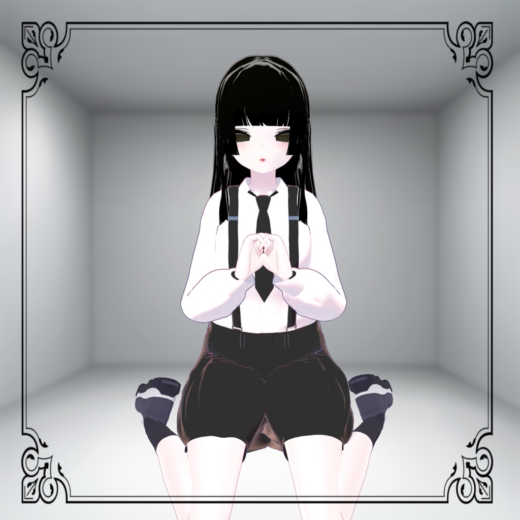 【rurune/ルルネ】ショートパンツ&シャツ_Short pants&Shirt