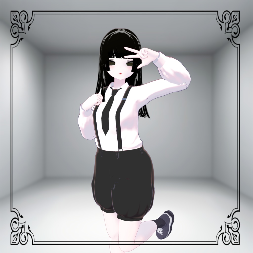 【rurune/ルルネ】ショートパンツ&シャツ_Short pants&Shirt