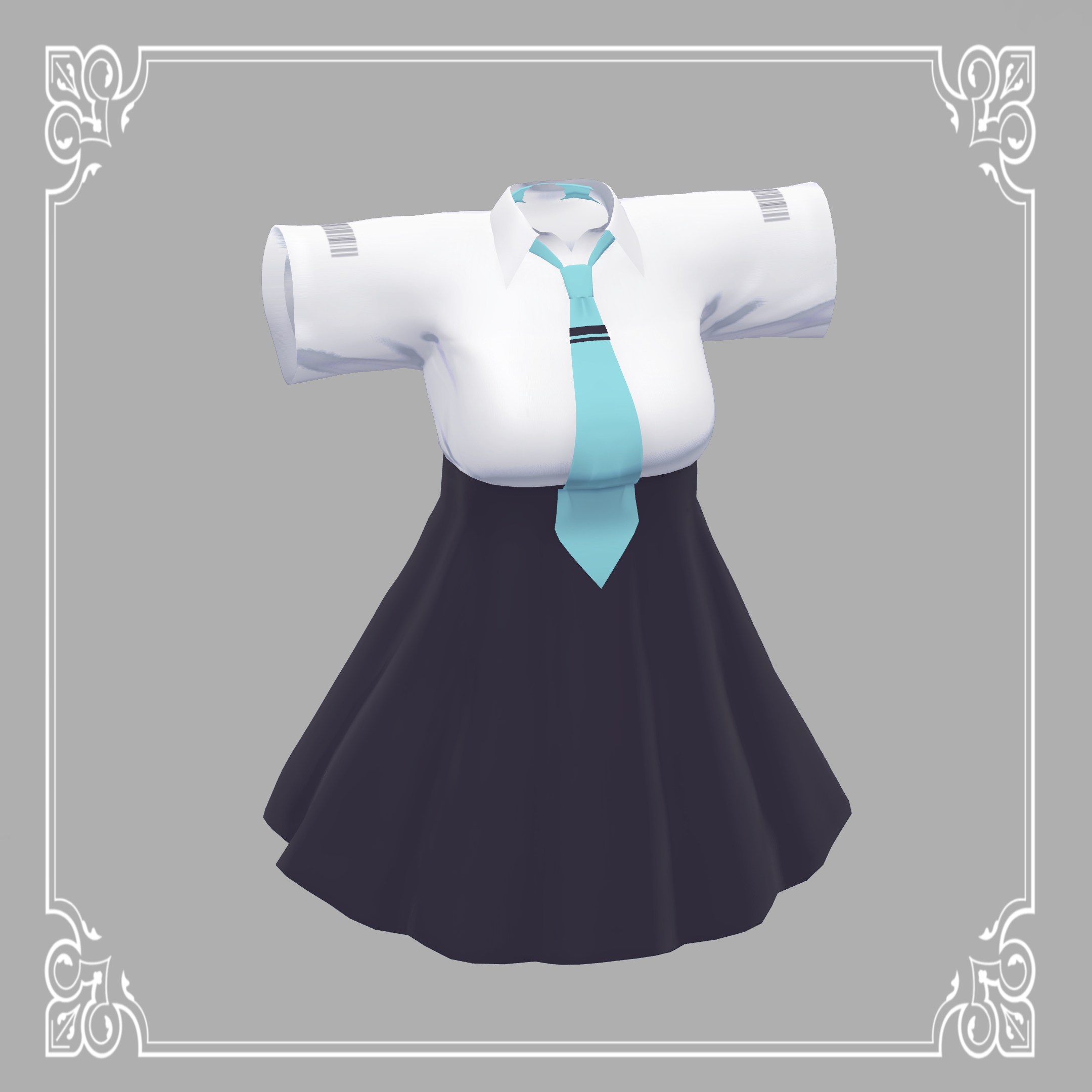 【rurune】シャツ　半袖ver.