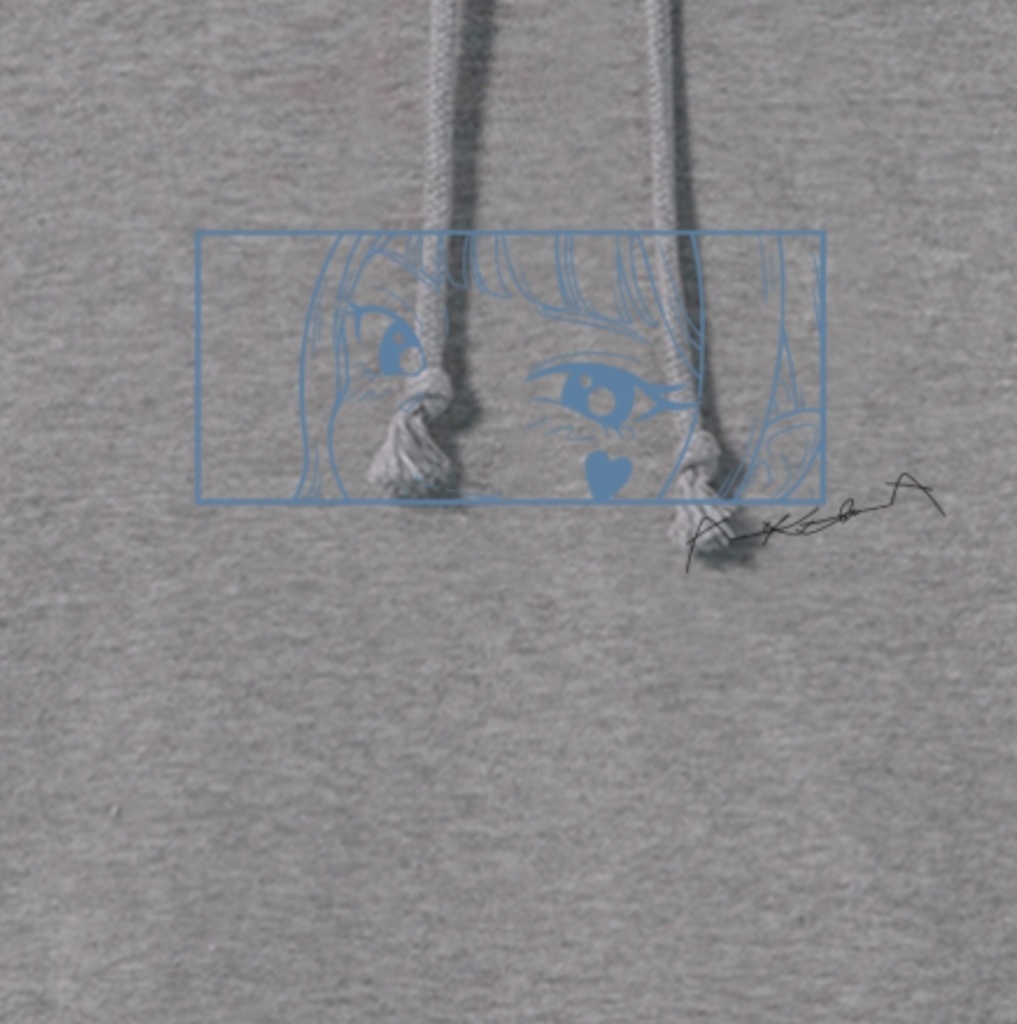 【完全受注】KIrAパーカー gray