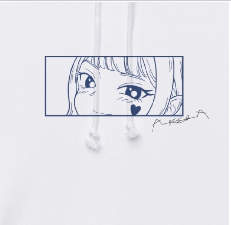 【完全受注】KIrAパーカー ホワイト