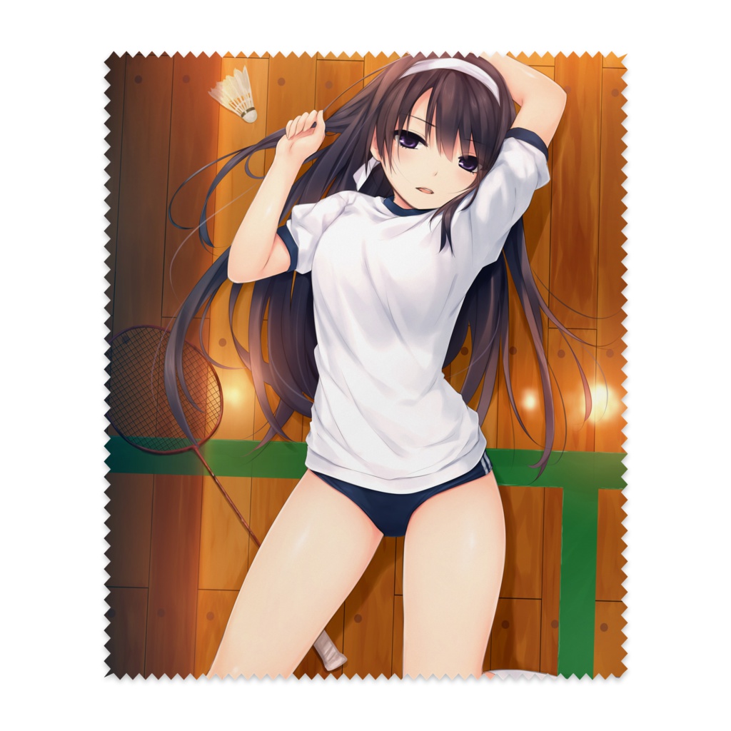 白峰さん体操服マイクロファイバークロス