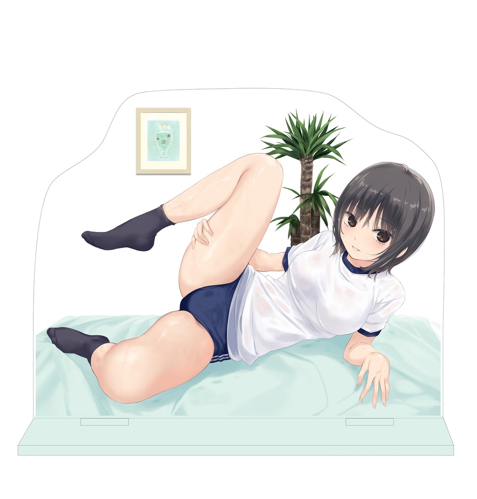 アクリルスタンド　運動後　青山さん