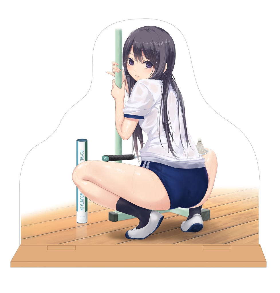 アクリルスタンド　運動後　白峰さん