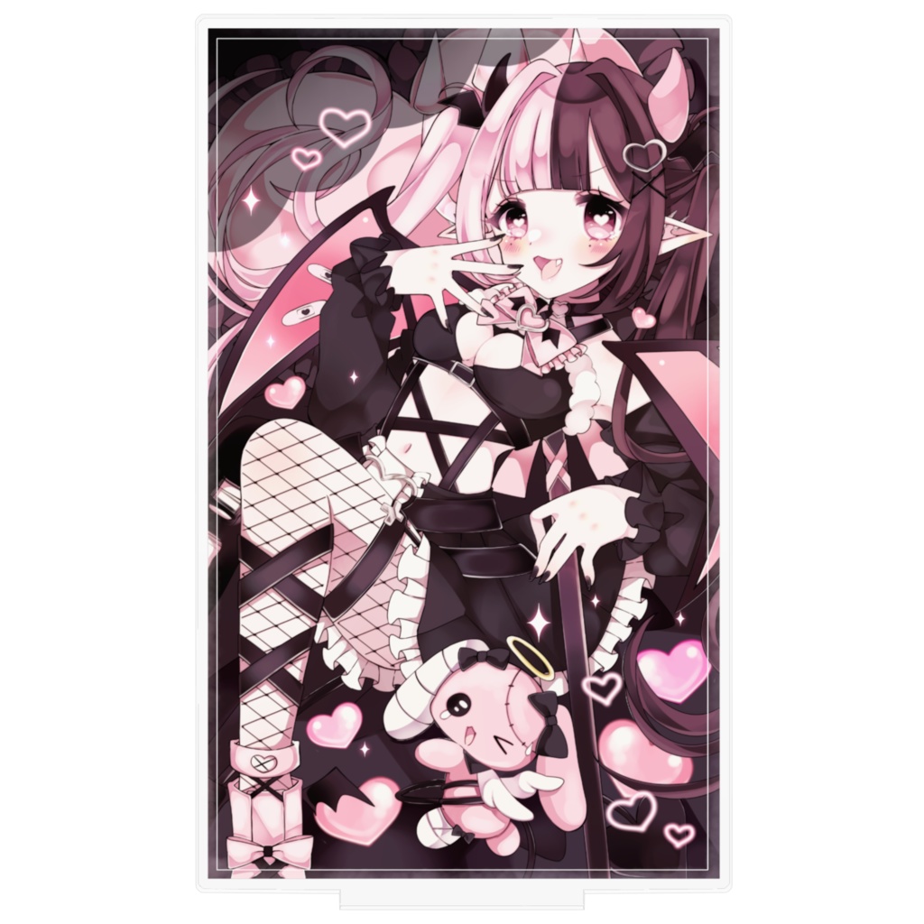 ♥黒羽るるあ♥ アクリルフィギュア