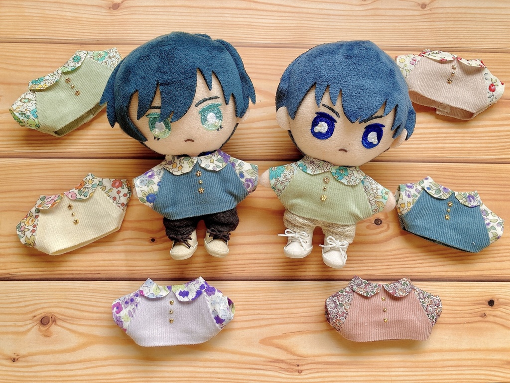 お花切り替えブラウス