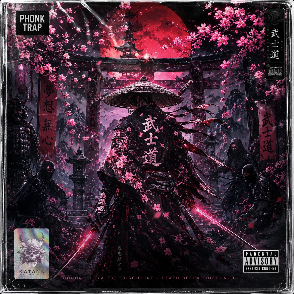 【和風フォンク BGM素材集】武士道の誓い -BUSHIDO- Samurai Phonk & Japanese Trap 10曲入り【作業用・TRPG・VTuber配信OK】