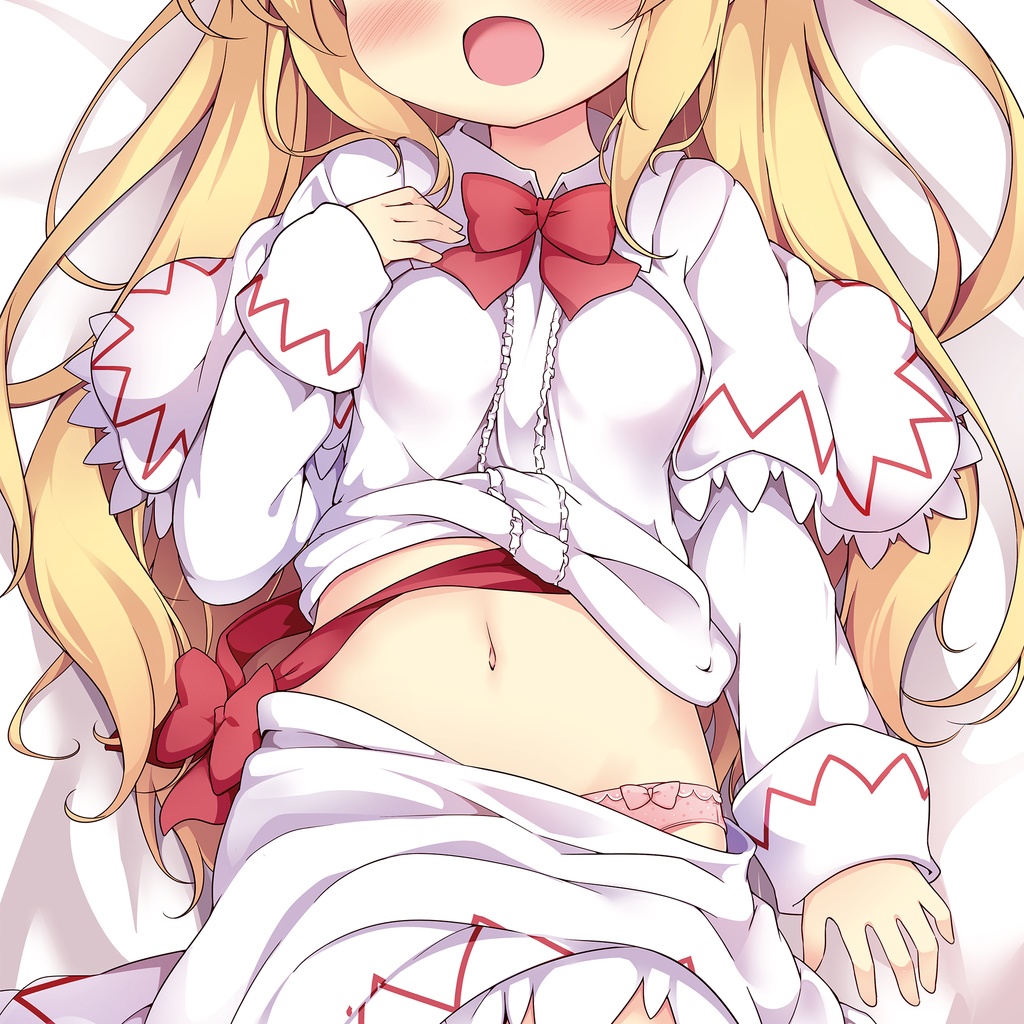 リリーホワイト&ブラック抱き枕カバー【ばくP】