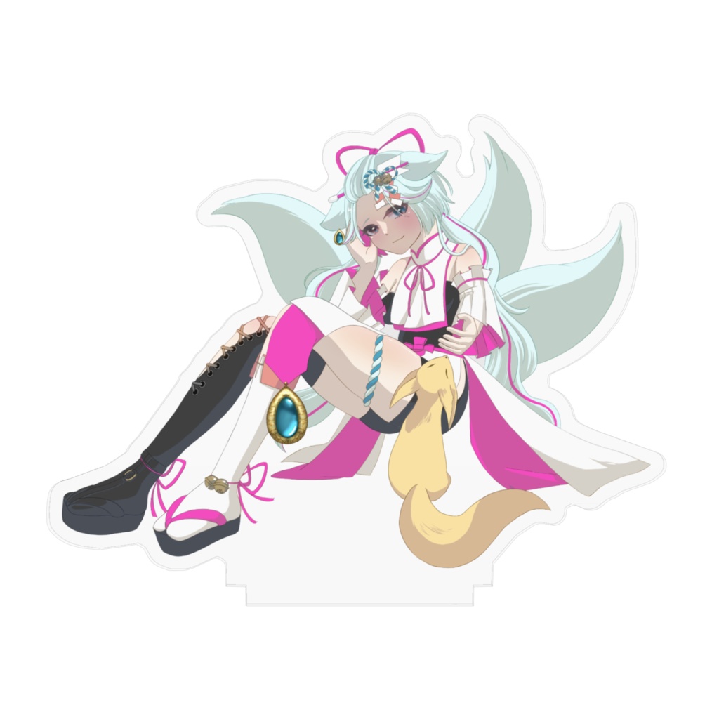 Ch登録者数200人突破記念衣装アクリルスタンド