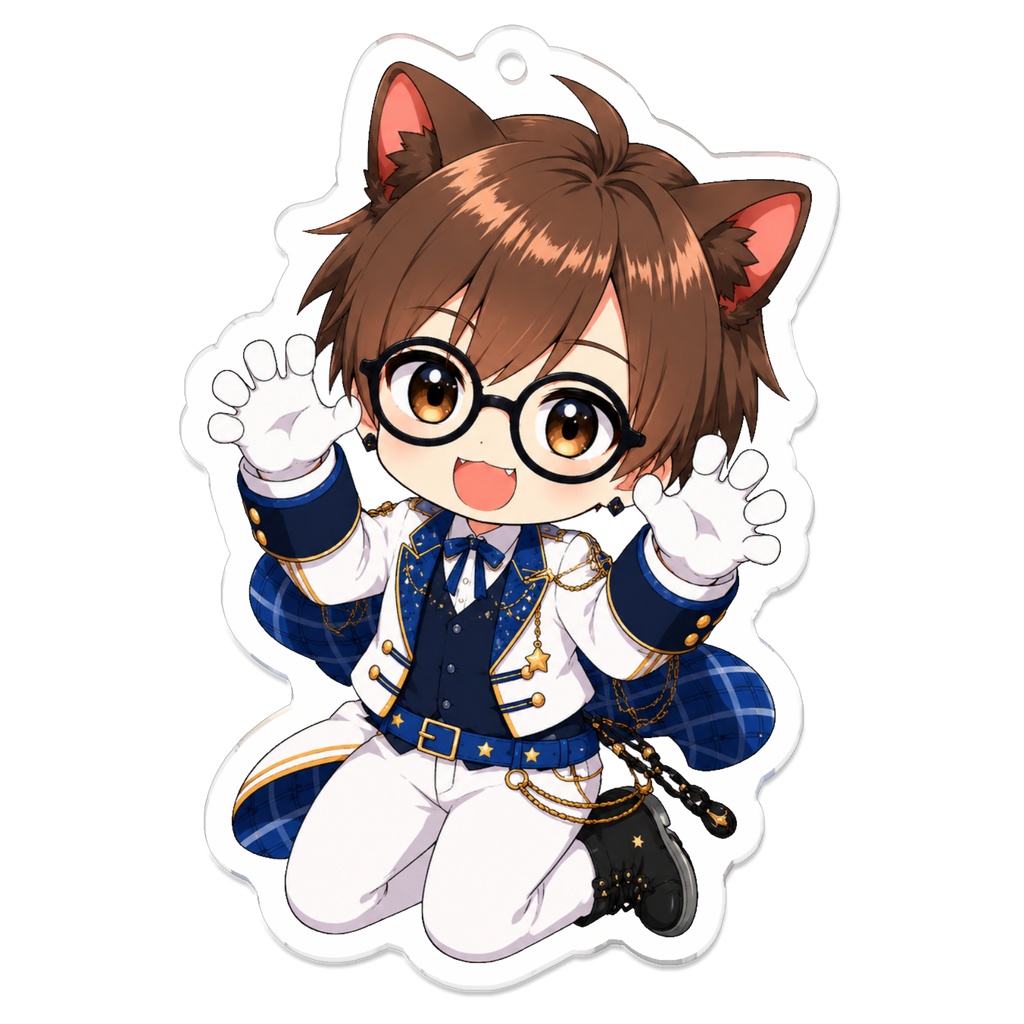 【箱荷こもる📦️】アイドル衣装デフォルメ アクリルキーホルダー