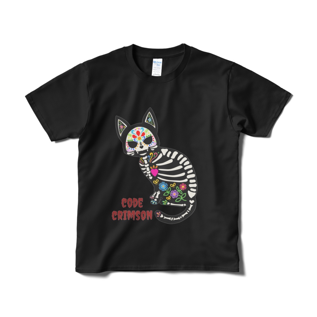 ネコカラベラTシャツA