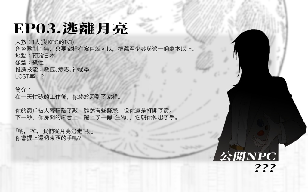 短劇本集「逃離月亮」