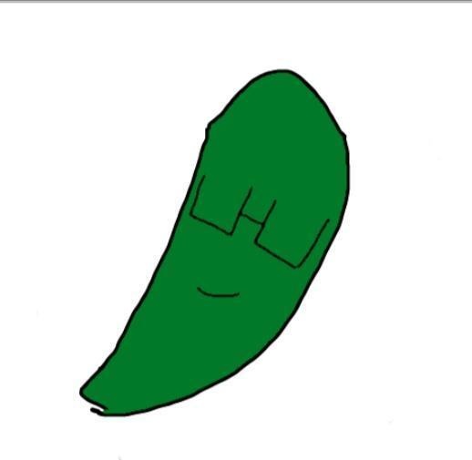 パイナップルとゴーヤーとハブのかわちです