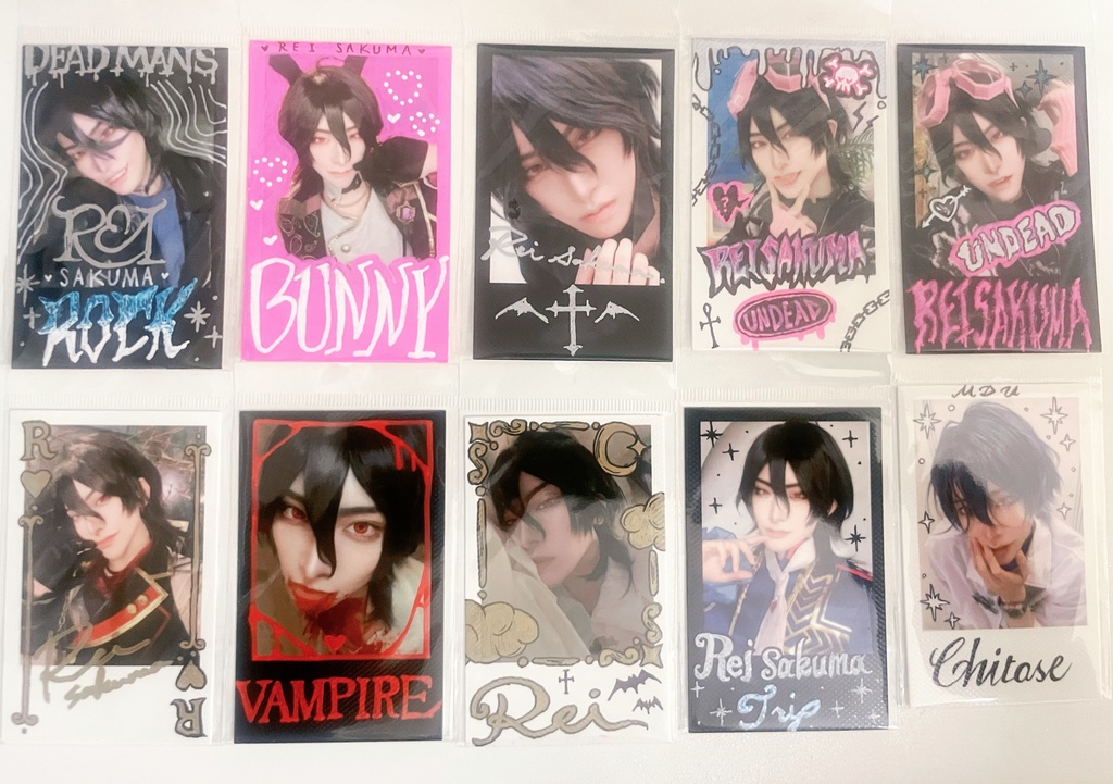 朔間零・甘楽チトセ　コスプレ - ランダムチェキ(落書きあり)