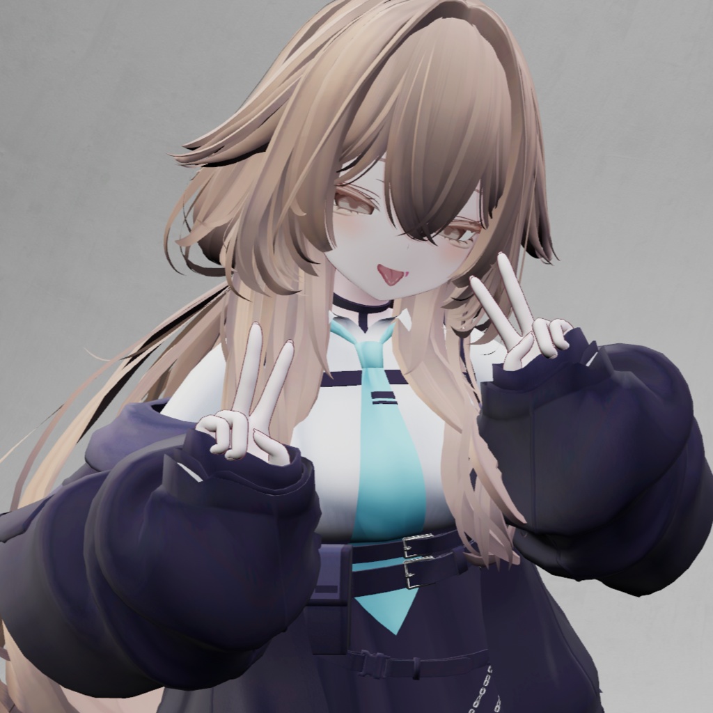 【ルルネ】Make&Eye カフェラテメイク 舌付き