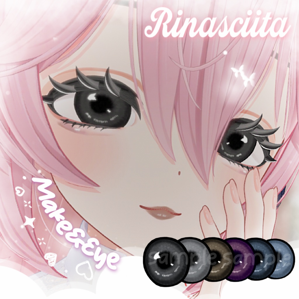 【リナシータ専用】 Rinasciita Make&Eye お嬢様風メイク 舌付き