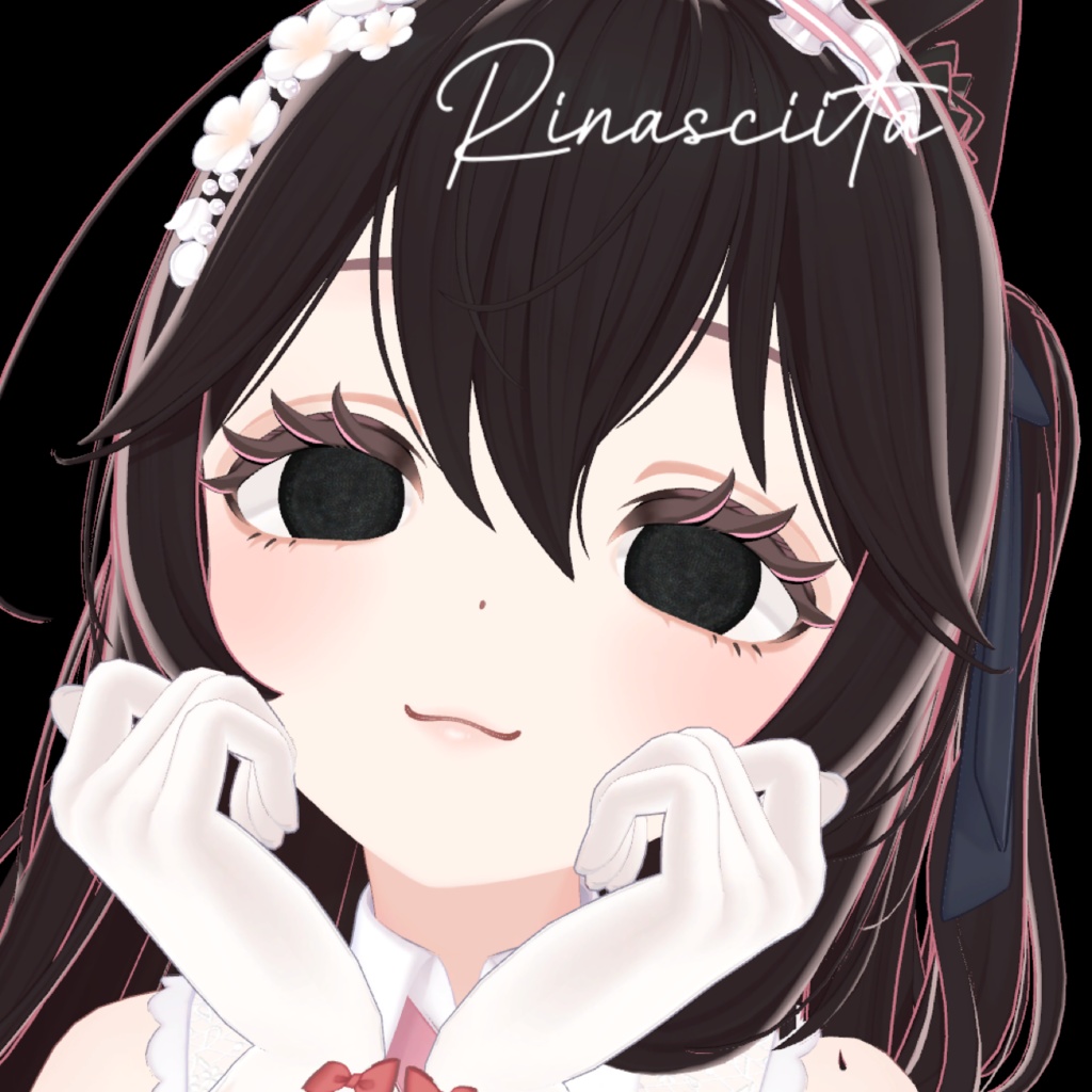 【VRchat】3Avatars 闇堕ちEye Texture 10色 カラー しなの/ルルネ/リナシータ