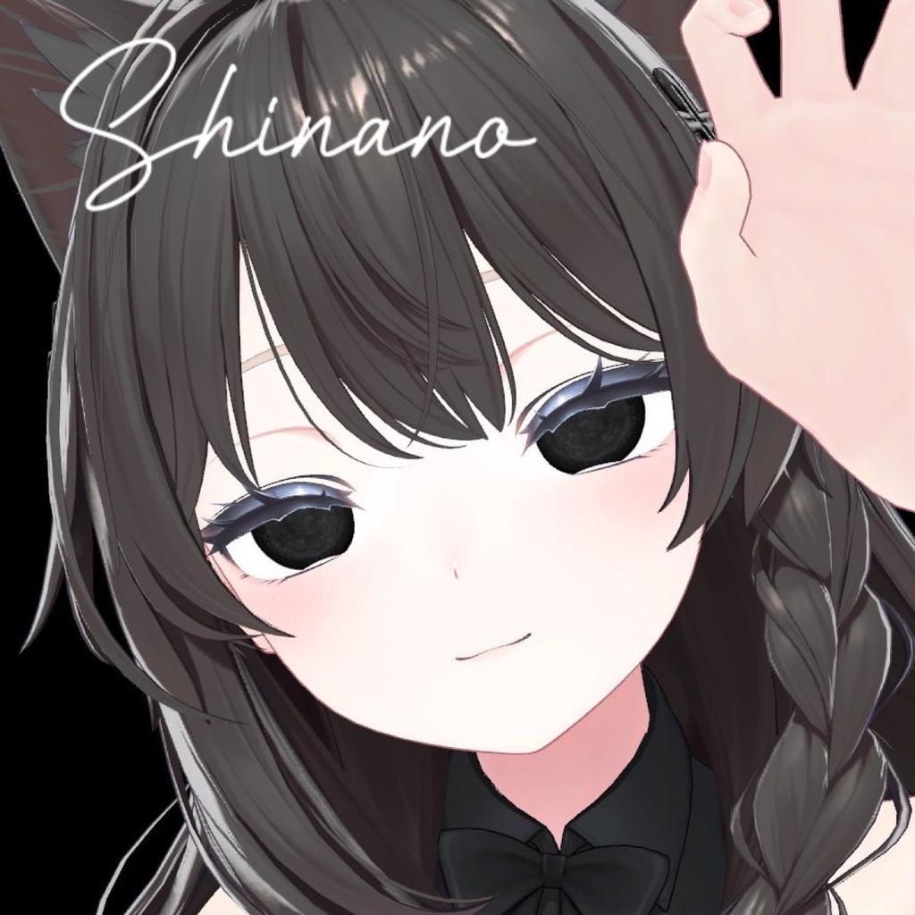 【VRchat】3Avatars 闇堕ちEye Texture 10色 カラー しなの/ルルネ/リナシータ