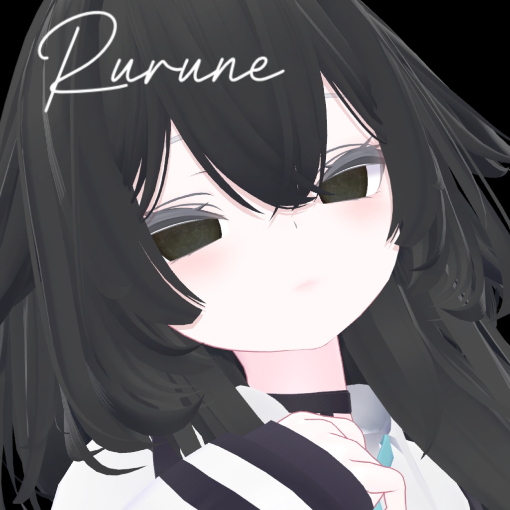 【VRchat】3Avatars 闇堕ちEye Texture 10色 カラー しなの/ルルネ/リナシータ