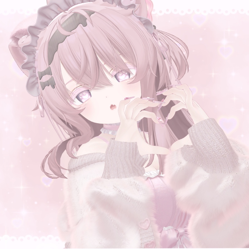 《SALE》【Eku/エク】〜ガチ恋ピンクエク〜Make&Eye Texture