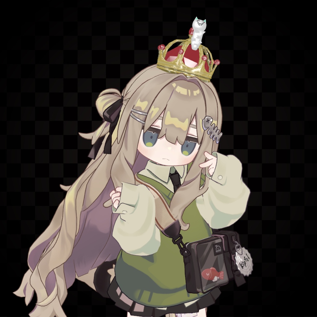 【MA対応】回るへむにゃんこ王冠