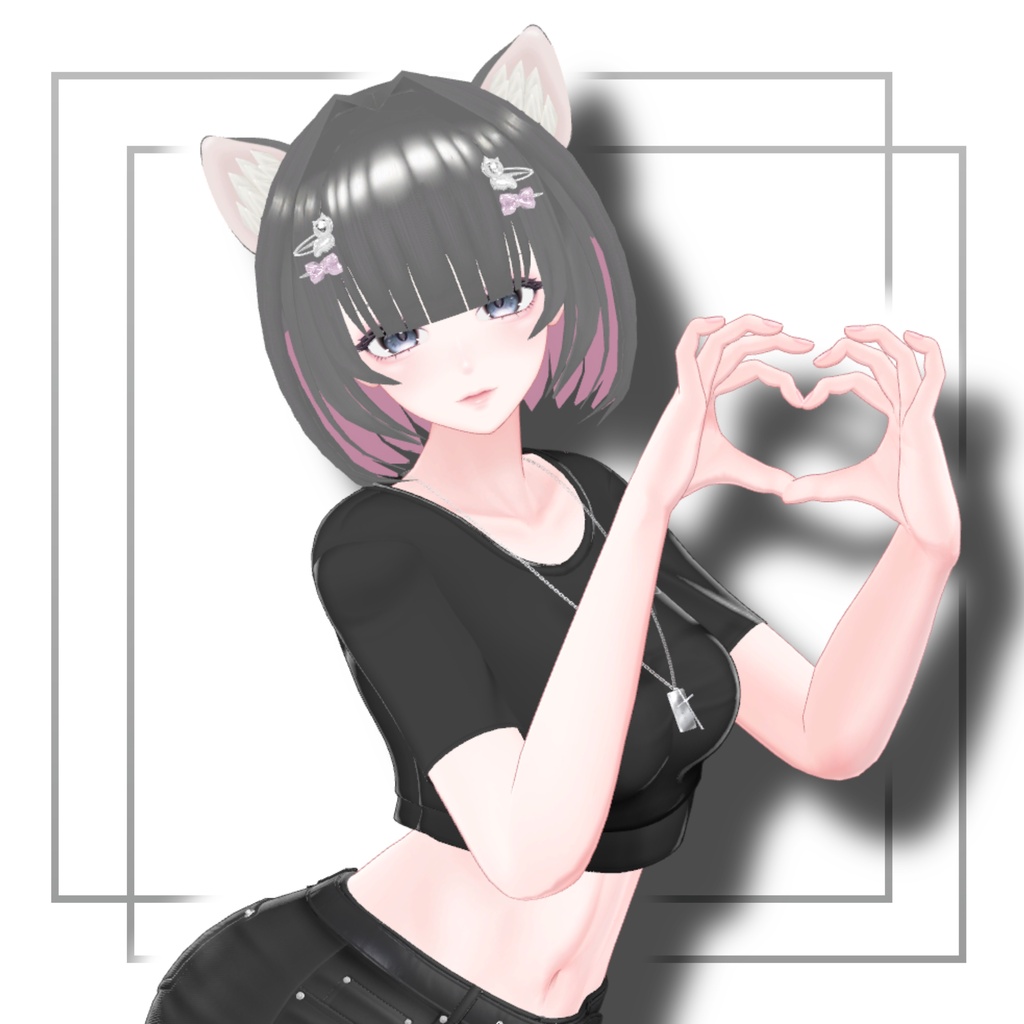 【SALE】重ためCatbobu Hair 《7アバター対応》