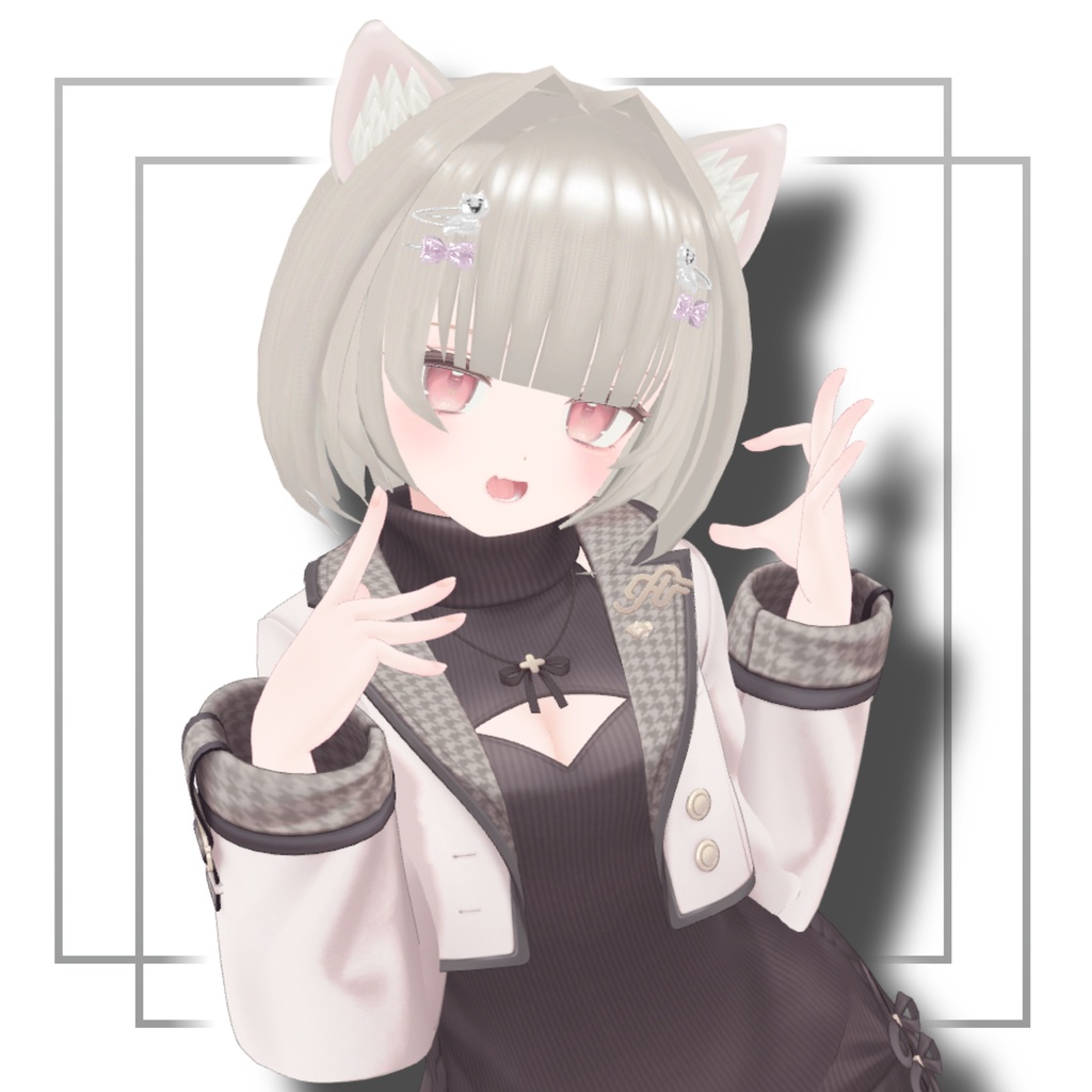 【SALE】重ためCatbobu Hair 《7アバター対応》