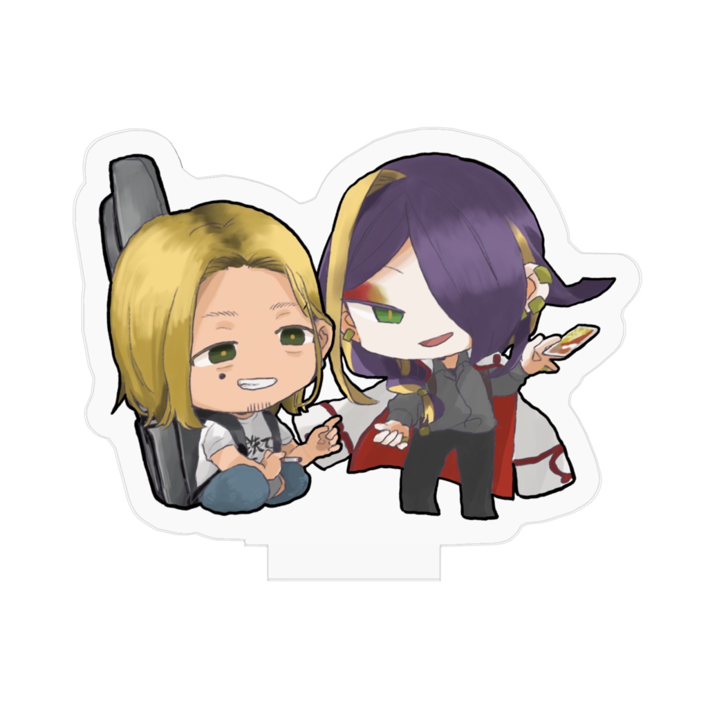 あくりるふぃぎゅあ(りん・ぜつ2)50mm×50mm