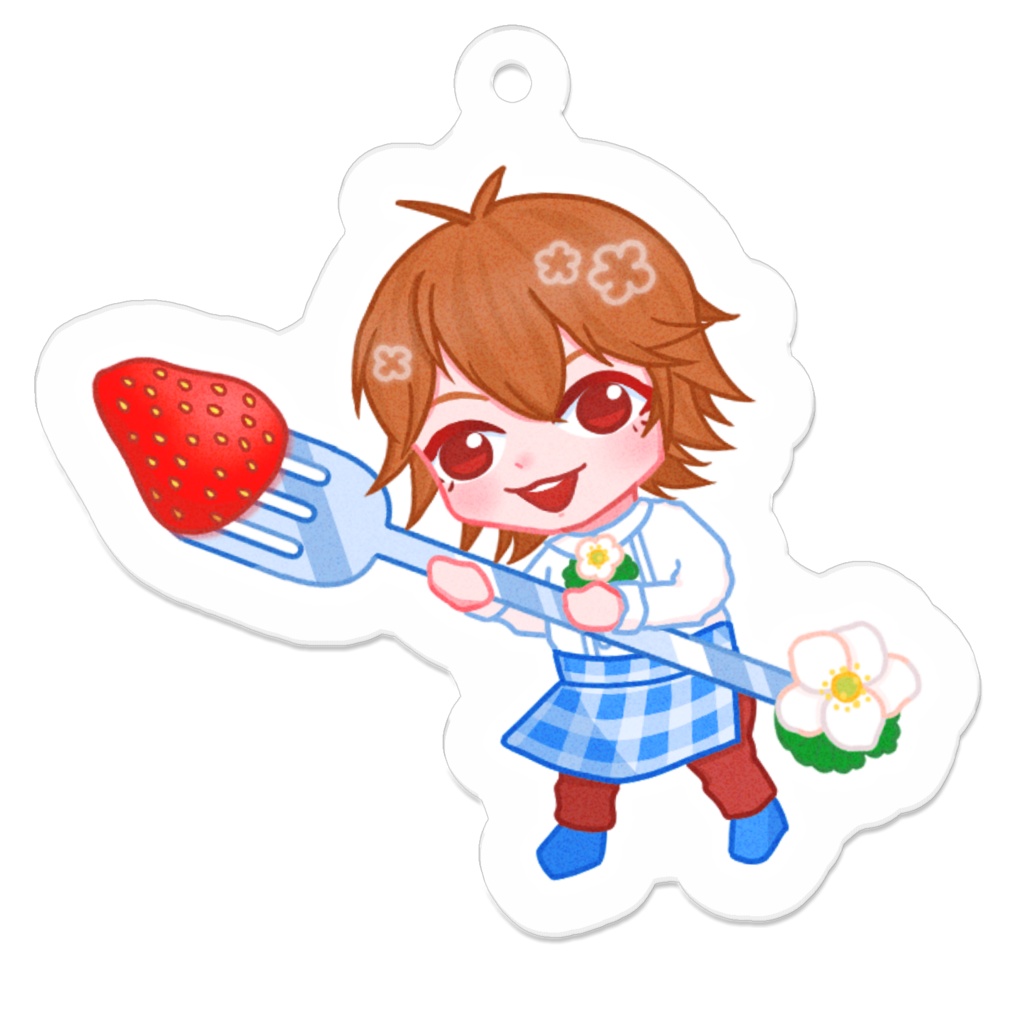 いちごKYO アクリルキーホルダー