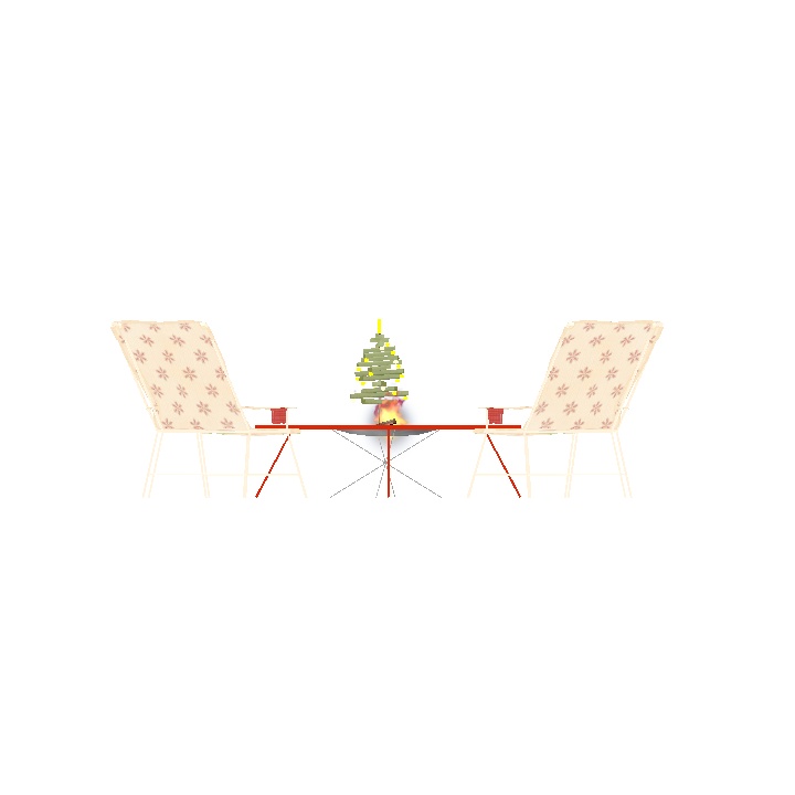 アバターテントセット チル焚火台テーブル Xmasバージョン